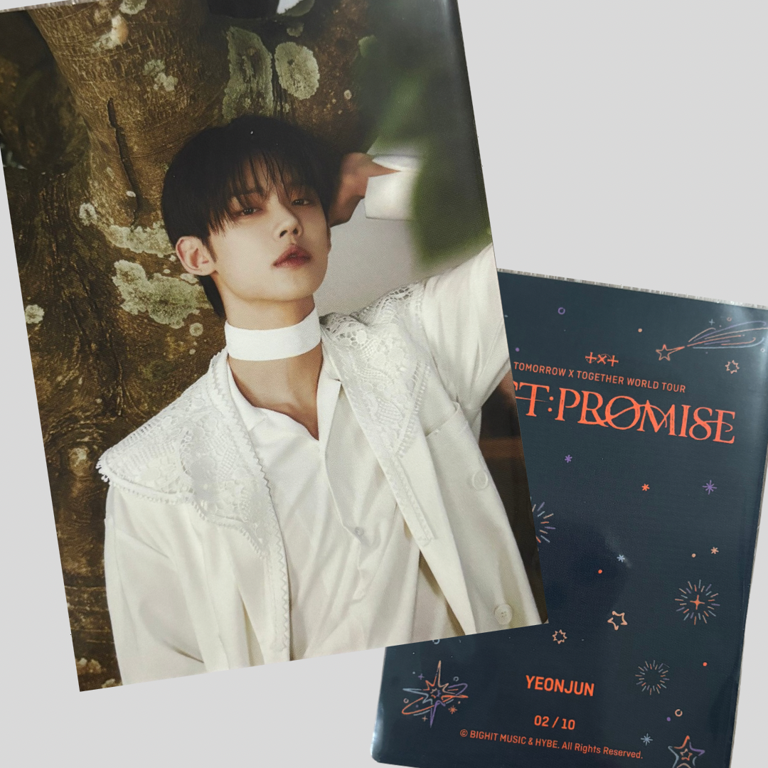 Tomorrow by Together (TXT) Act:Promise Tour merch Photo cards