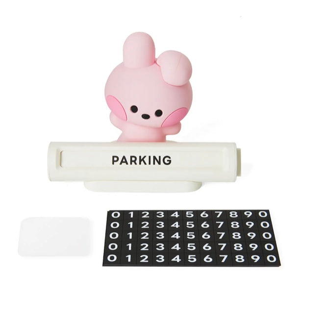 BT21 phone number plate