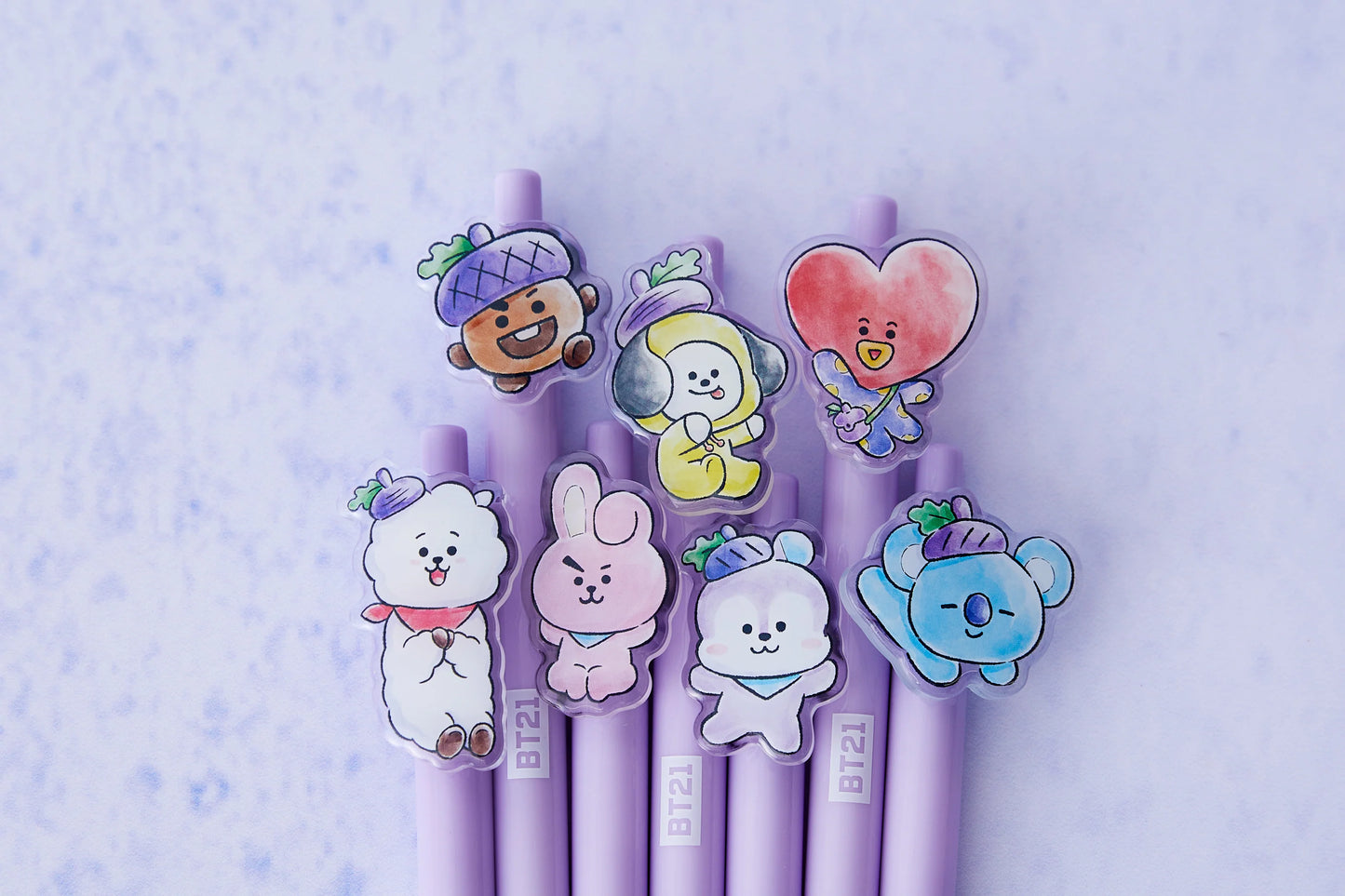 BT21 Hope in Love Gel pens (preorder)