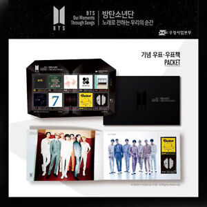 BTS commemorative stamps and bookles