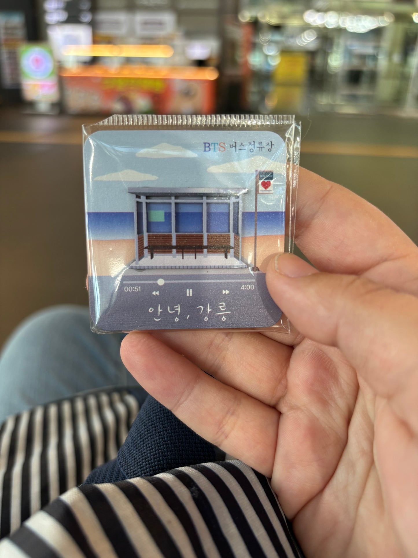 BTS Bus stop souvenirs