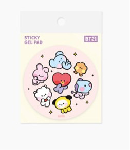 BT21 sticky gel pad