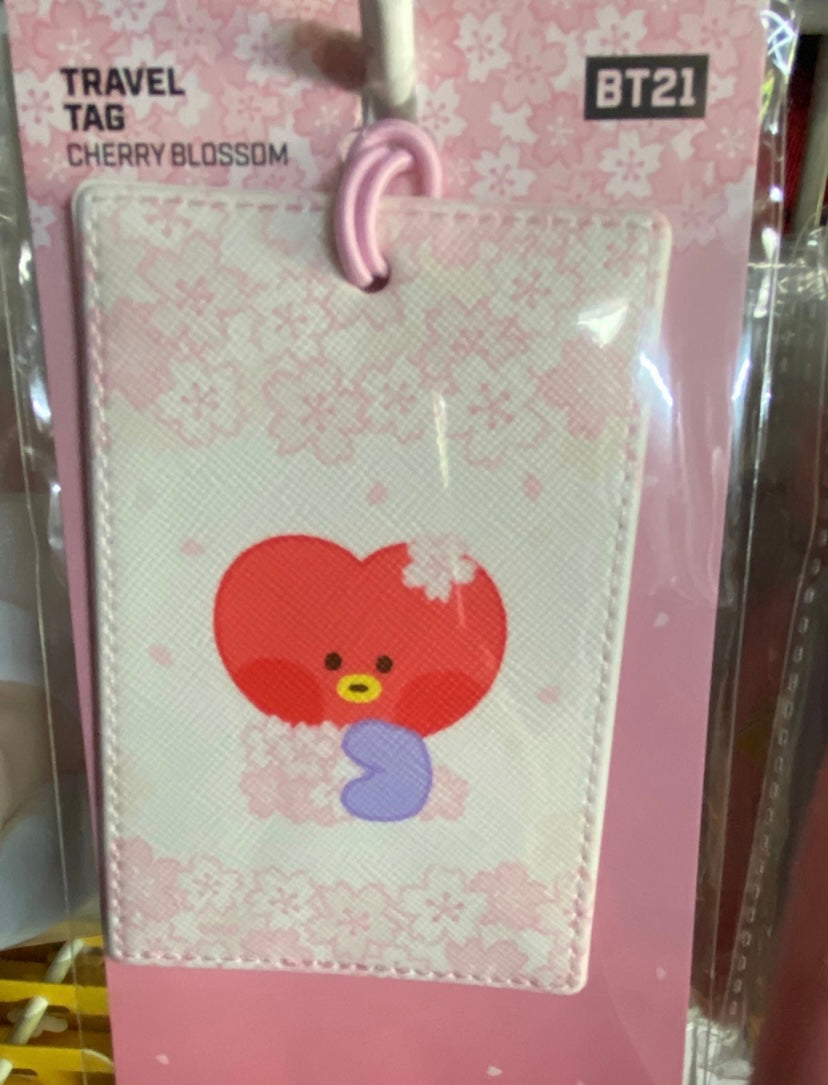 BT21 luggage tag