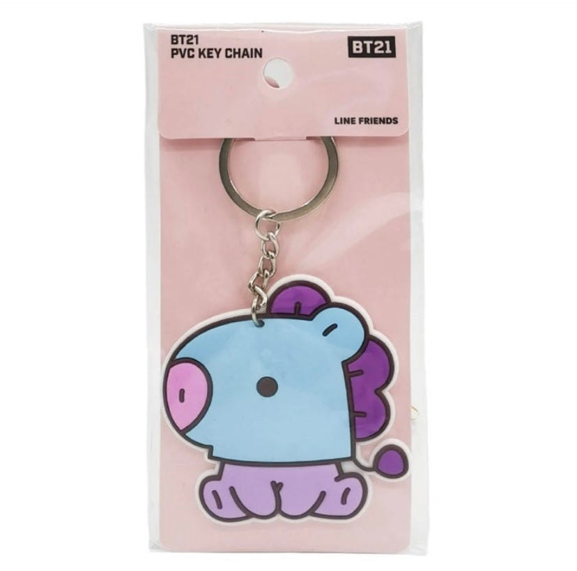 BT21 various keychains