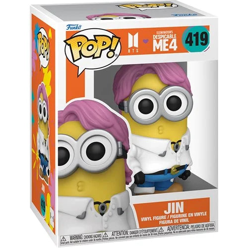 BTS x DM4 minion funko Pop figures