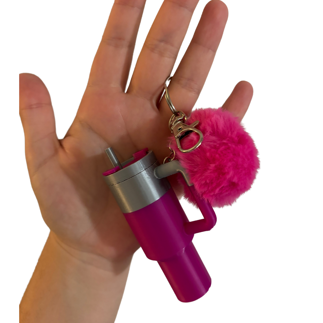 Tumbler Secret container keychain