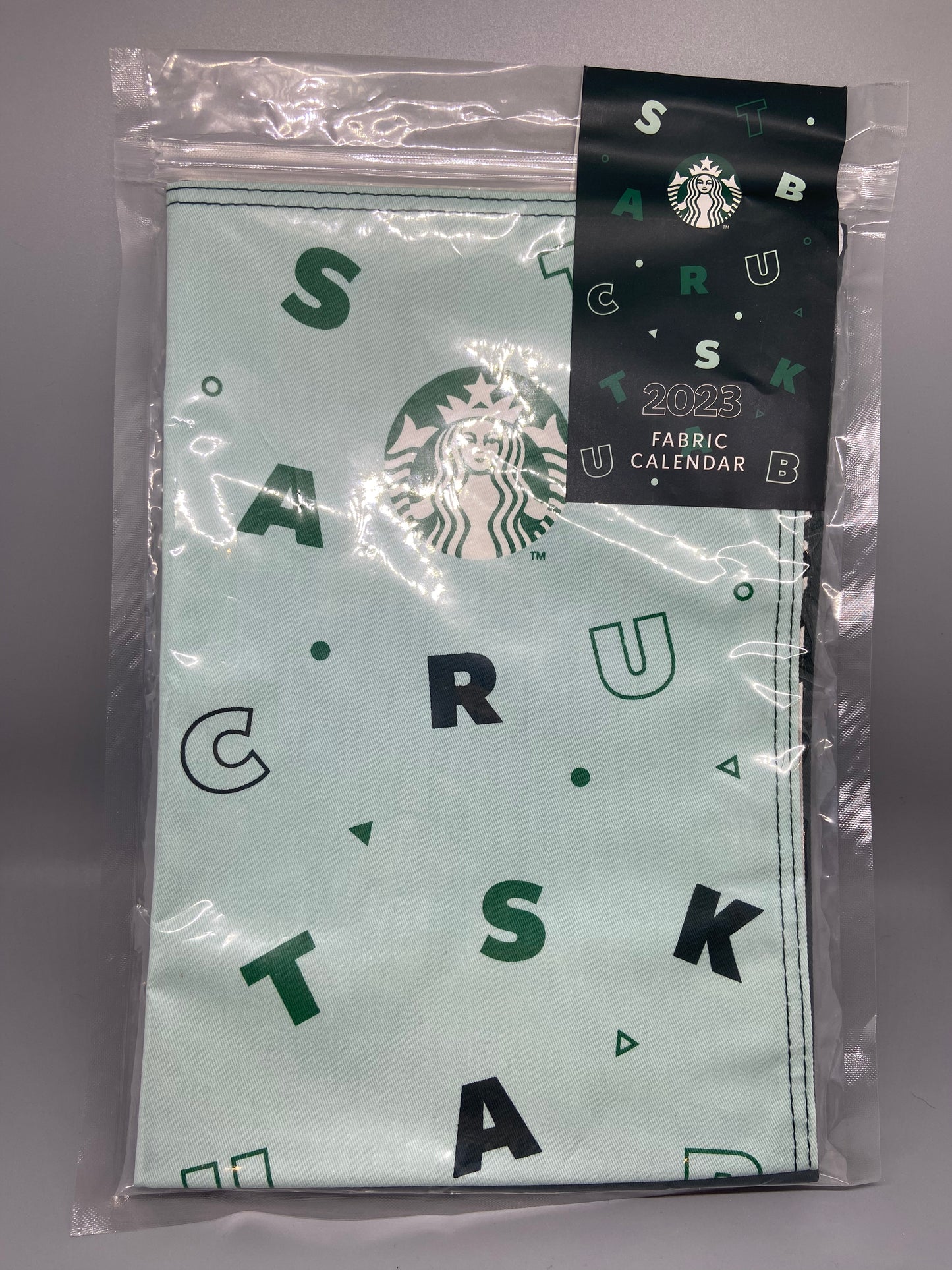 Starbucks Korea 2023 fabric calendar